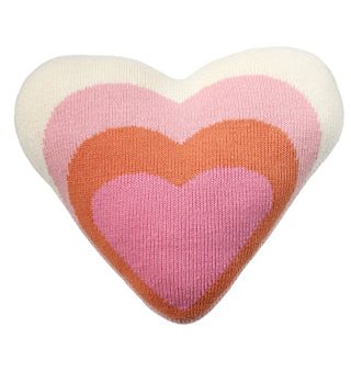 Knit Heart Pillow For Discount