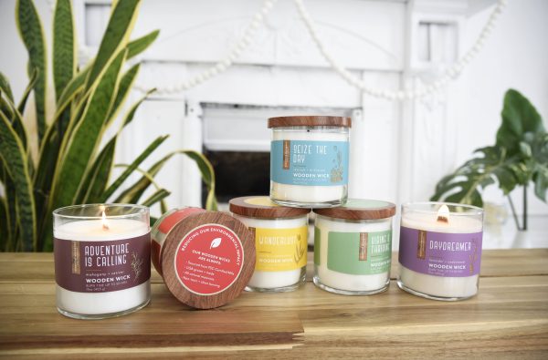 Adventure is Calling Wooden-Wick 16oz Jar Candle Online Sale