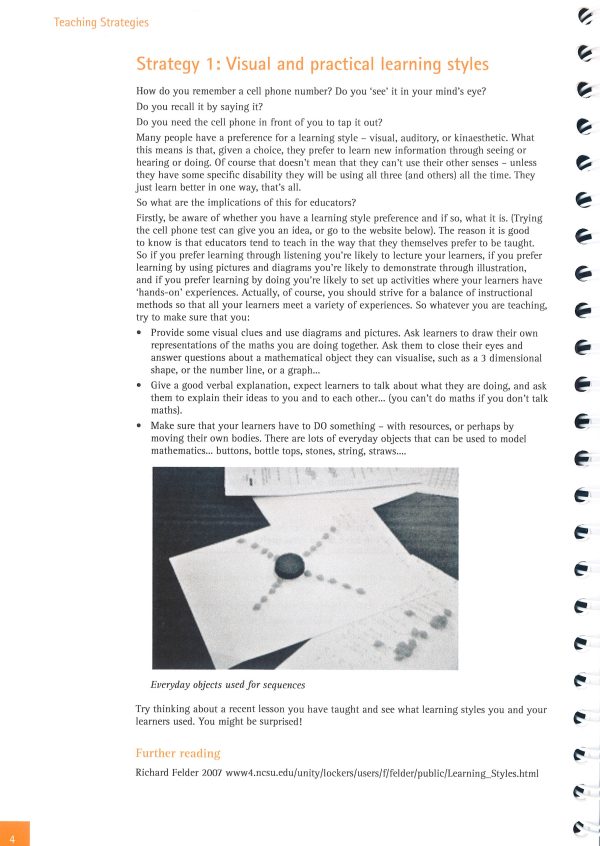 Aimssec Maths Teacher Support Series Mathematical Thinking In The Lower Secondary Classroom For Discount