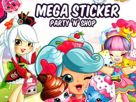 Shopkins Shoppies Mega Sticker Book Online Hot Sale