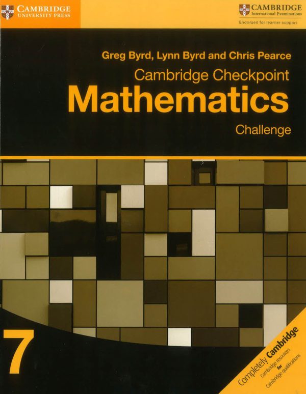 Cambridge Checkpoint Mathematics Challenge Workbook 7 Online now